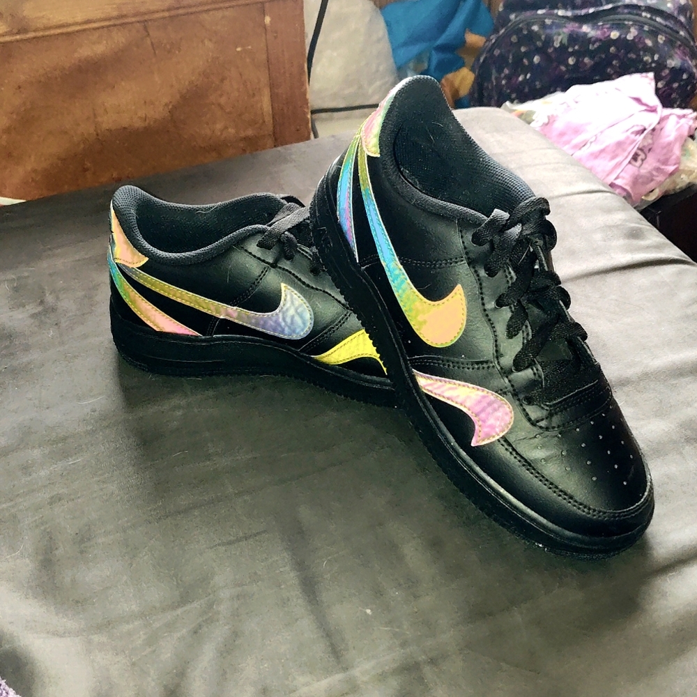 Nike Air Force One "misplaced swoosh" edition